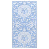 Vidaxl extérieur tapis arakil 80x150 cm pp bébé bleu