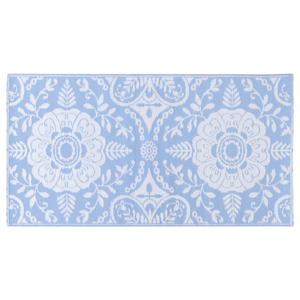 Vidaxl extérieur tapis arakil 80x150 cm pp bébé bleu