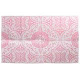 Vidaxl à l'extérieur du tapis aakil 160x230 cm pp rose