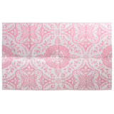 Vidaxl à l'extérieur du tapis aakil 160x230 cm pp rose