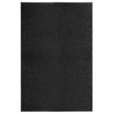 Vidaxl DOORMAT lavable 120x180 cm noir