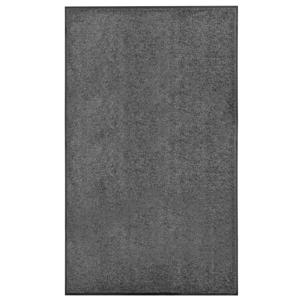 Vidaxl DOORMAT lavable 90x150 cm anthracite