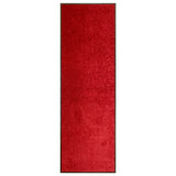 Vidaxl DOORMAT lavable 60x180 cm rouge