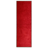 Vidaxl Doormat Washable 60x180 cm red