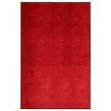 Vidaxl DOORMAT lavable 120x180 cm rouge