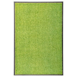 Vidaxl DOORMAT lavable 60x90 cm vert