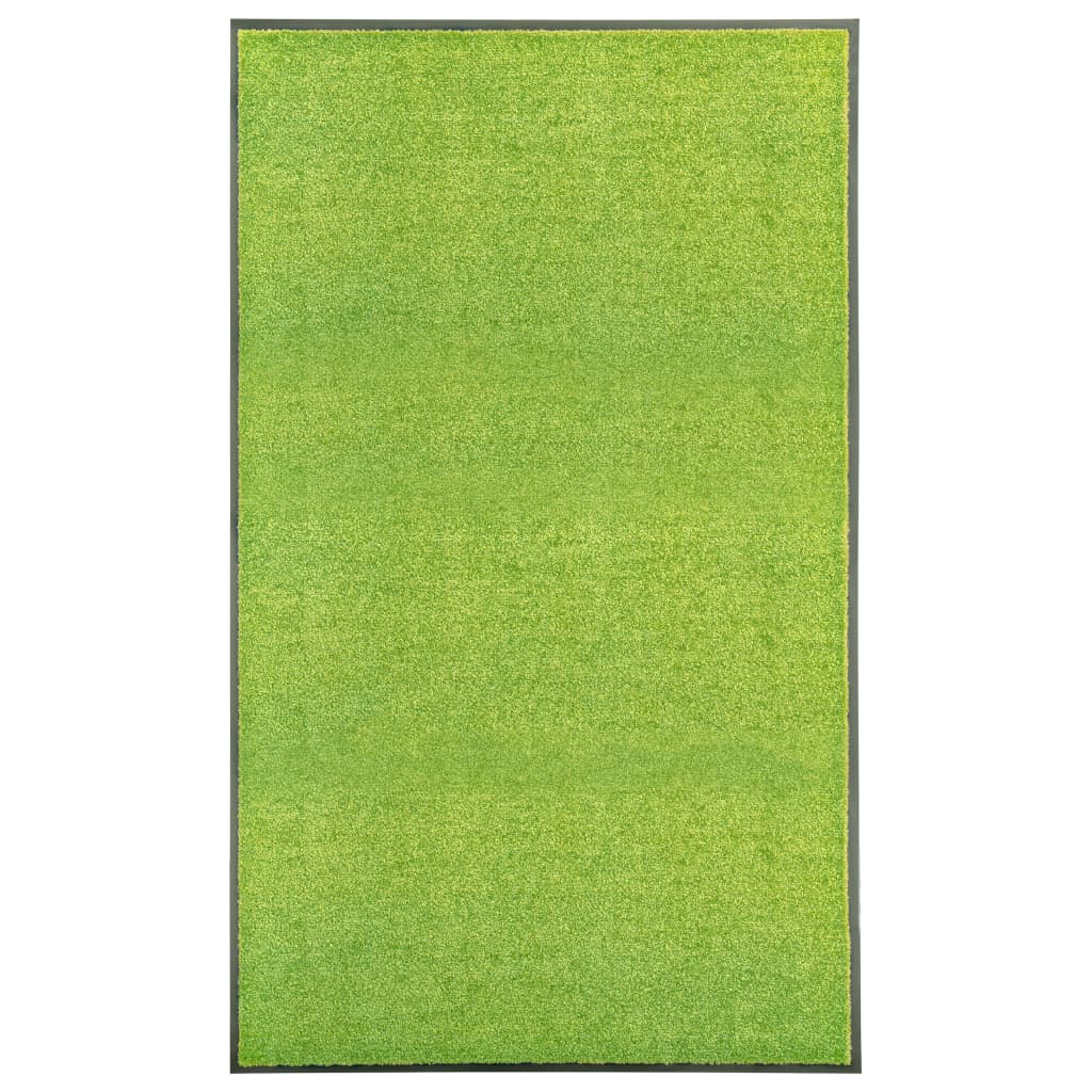 Vidaxx paillasson lavable 90x150 cm vert