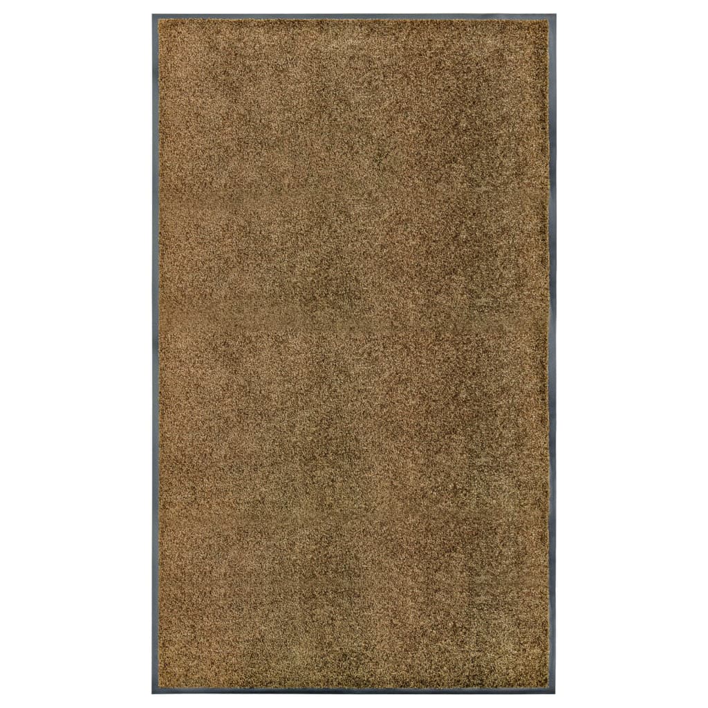 Vidaxl Doormat myliła się 90x150 cm brąz