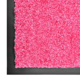 Vidaxx paillasson lavable 40x60 cm rose