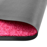 Vidaxl Doormat warhable 60x90 cm rosa