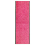 Vidaxl DOORMAT lavable 60x180 cm rose