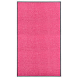 Vidaxl DOORMAT lavable 90x150 cm rose