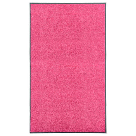 Vidaxl DOORMAT lavable 90x150 cm rose