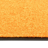 Vidaxl DOORMAT lavable 60x90 cm orange
