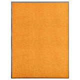 Vidaxl DOORMAT lavable 90x120 cm orange