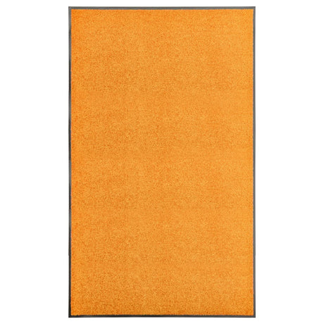 Vidaxl DOORMAT lavable 90x150 cm orange