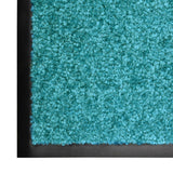 Vidaxl Doormat Washable 40x60 cm Cyan