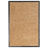 Vidaxl DOORMAT LAVABLE 40X60 CM CRAME