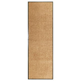 Crème Vidaxl DOORMAT lavable 60x180 cm