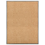 Vidaxl DOORMAT LAVABLE 90X120 CM CRAME
