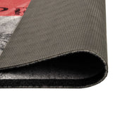 Vidaxl Cuisine Mat tomate lavable 45x150 cm