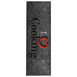 Vidaxl Cuisine tapis lavable Cuisine 60x180 cm