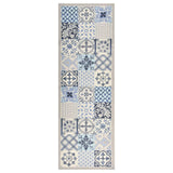 Vidaxl Kitchen mat washable Mosaic 60x180 cm