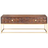 Vidaxl salontafel 112x50x40 cm massief mangohout