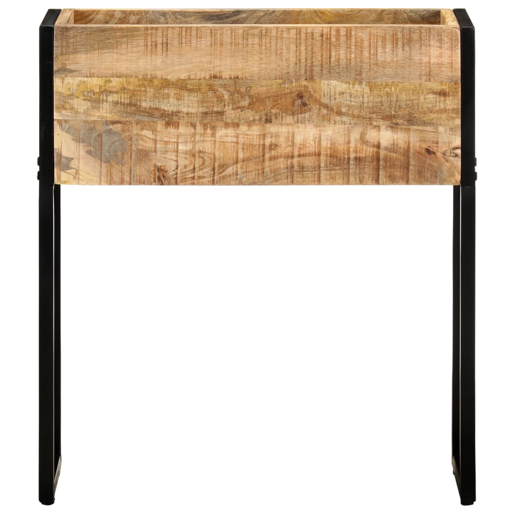 Casella di pianificazione Vidaxl 60x20x68 cm Legno di mango grezzo