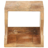 Vidaxx porte-vélos mural 35x25x25 cm bois de manguier massif brut
