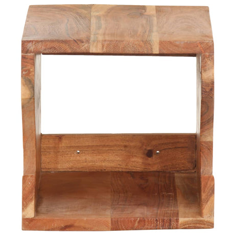 Vidaxx porte-vélos mural 35x25x25 cm bois d'acacia massif