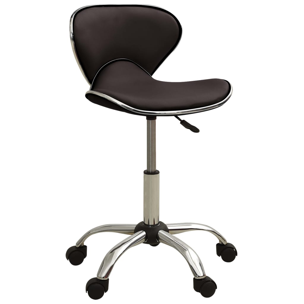 VidaXL tabouret de salon simili cuir marron