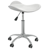 Tabouret de salon vidaxl blanc artificiel blanc