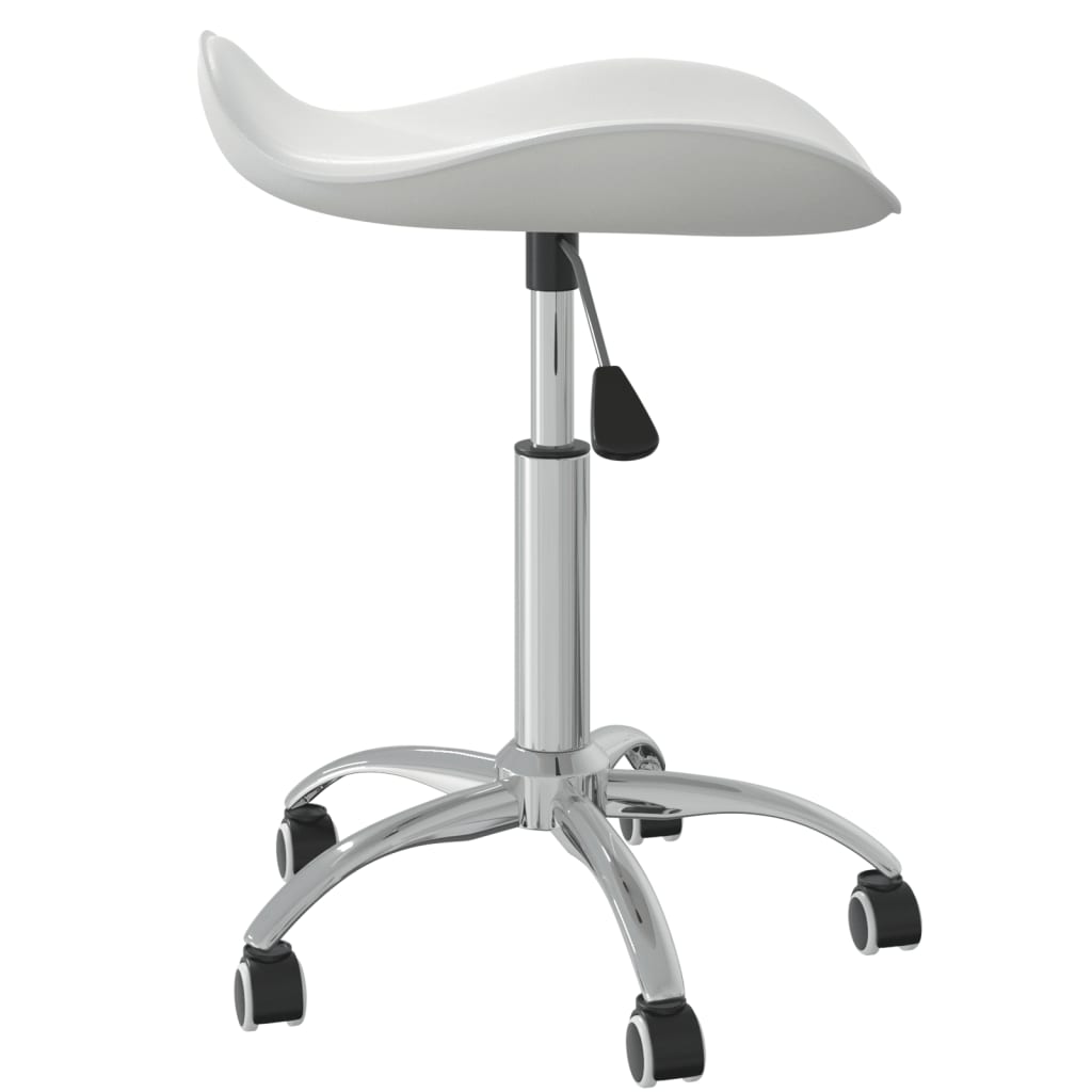 Tabouret de salon vidaxl blanc artificiel blanc