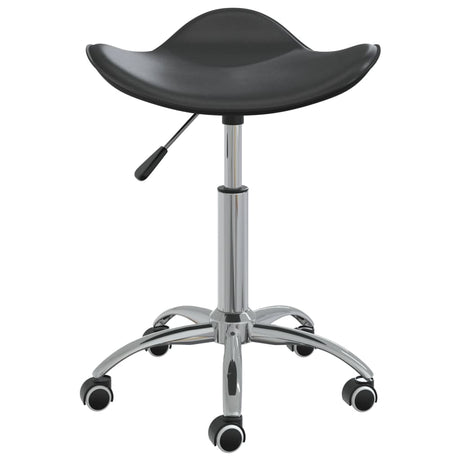 VidaXL tabouret de salon cuir artificiel noir
