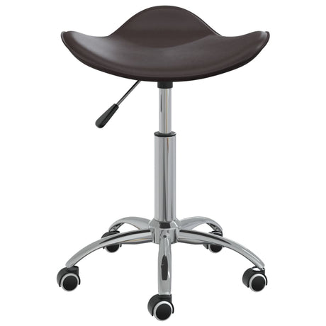 VidaXL tabouret de salon simili cuir marron