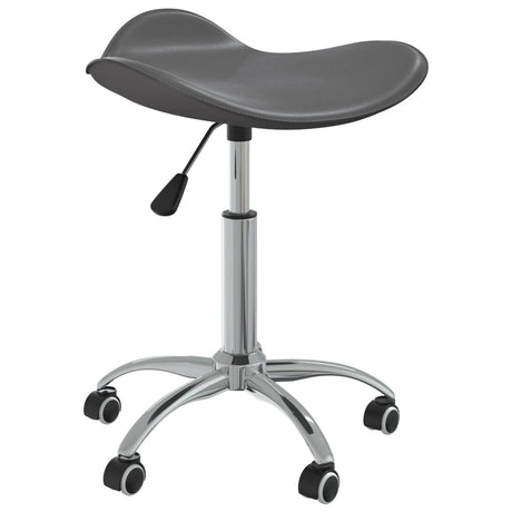 VidaXL tabouret de salon simili cuir gris