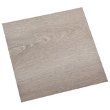 Vidaxl Floorboards auto-adhésif 55 ST 5.11 m² PVC Taupe