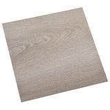 Vidaxl vloerplanken zelfklevend 55 st 5,11 m² pvc taupe