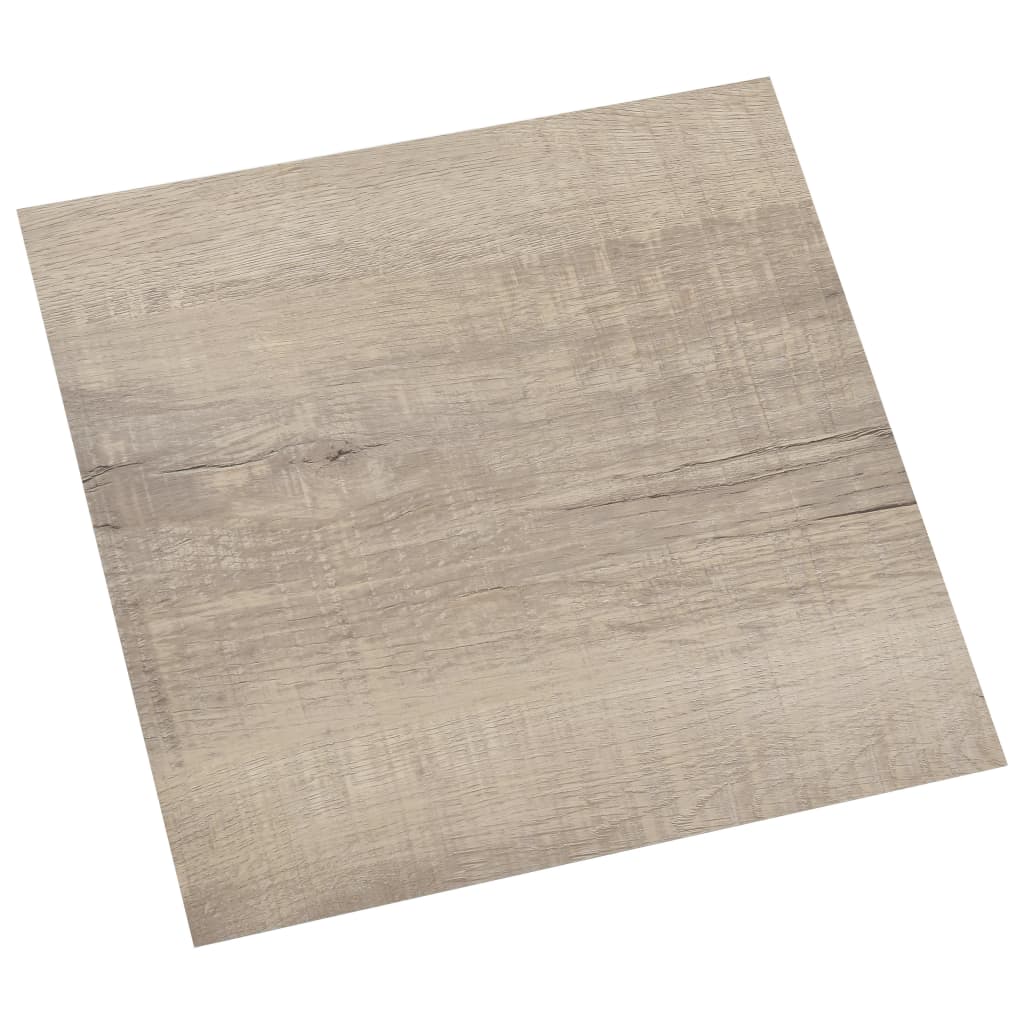 Vidaxl Floorboards Self -Adhesive 55 ST 5,11 m² PVC TAUPE