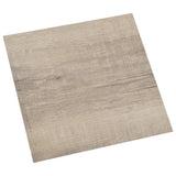 Vidaxl aboard pavimenti autoadesivo 55 st 5.11 m² PVC Taupe