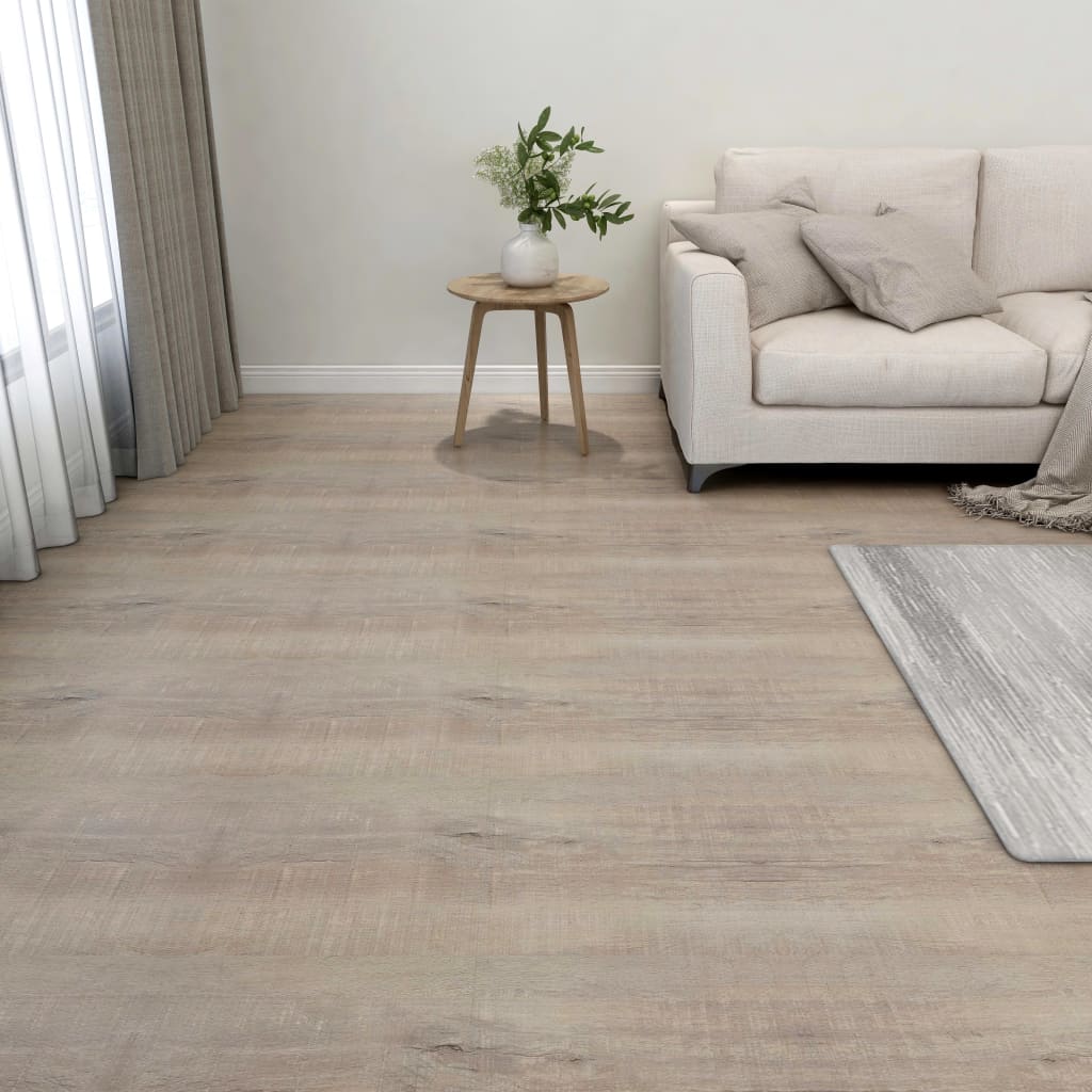 Vidaxl Floorboards Self -Adhesive 55 ST 5,11 m² PVC TAUPE