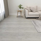 Vidaxl Floorboards Self -adhesive 55 st 5.11 m² PVC light gray