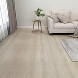 Vidaxl Floorboards auto-adhésif 55 ST 5.11 m² PVC Beige