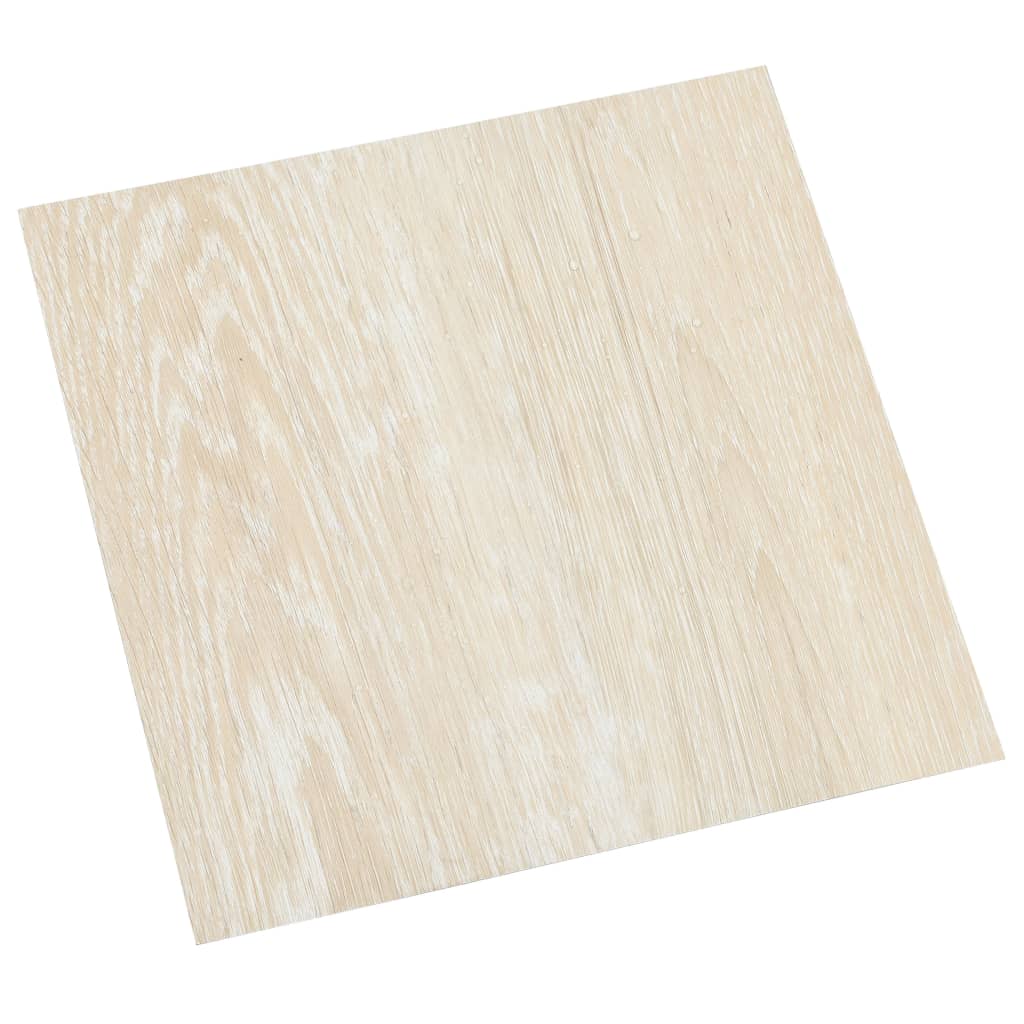 Vidaxl talne plošče samouddejne 55 ST 5,11 m² PVC Beige