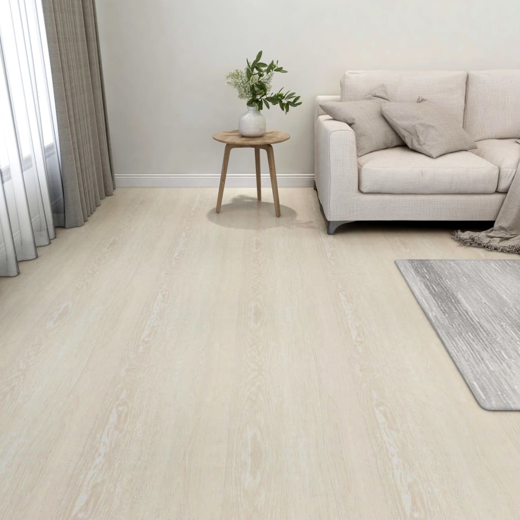 Vidaxl Floorboards Self -Adhesive 55 ST 5,11 m² PVC BEIGE