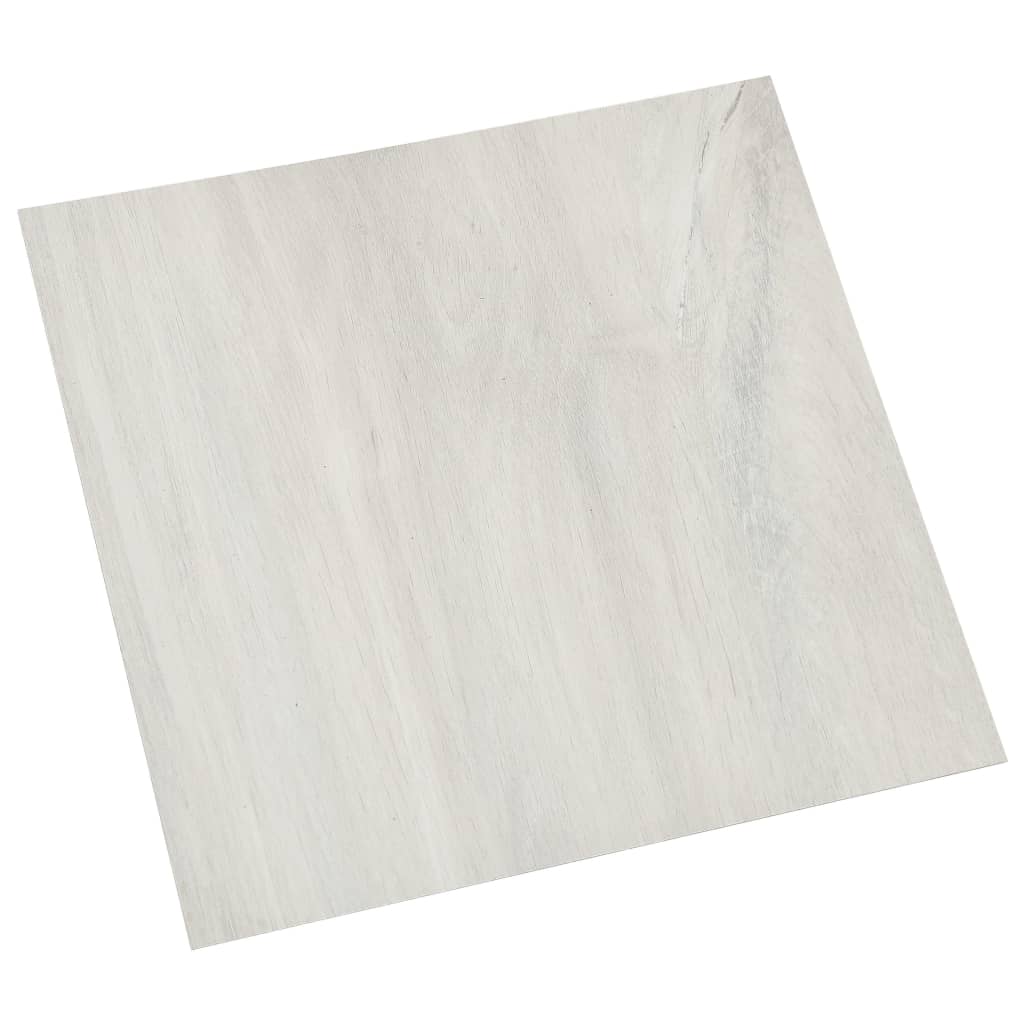 Vidaxl Dielen selbst -adhäsiv 55 ST 5.11 m² PVC -Creme