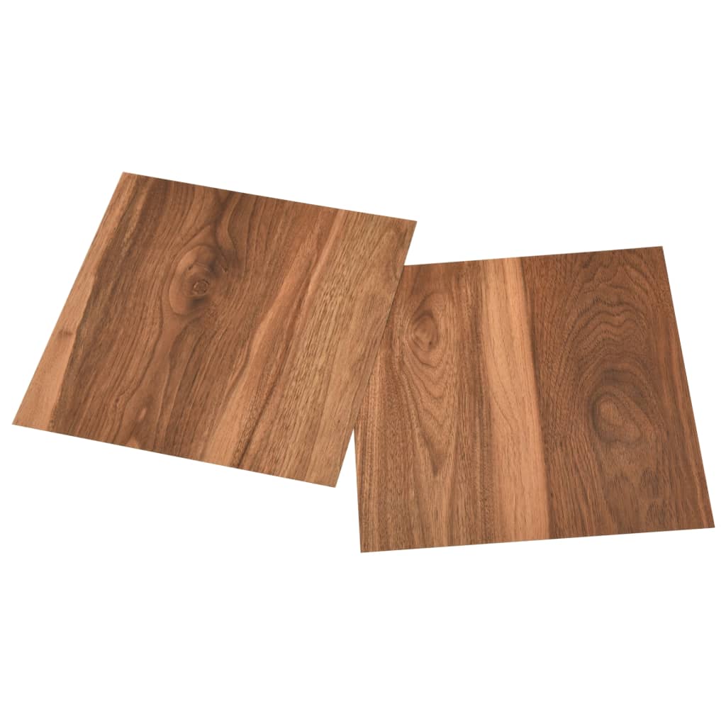 Tablas de piso Vidaxl autoadhesivo 55 st 5.11 m² PVC Brown