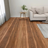 Vidaxl Floorboards auto-adhésif 55 ST 5.11 m² PVC Brown