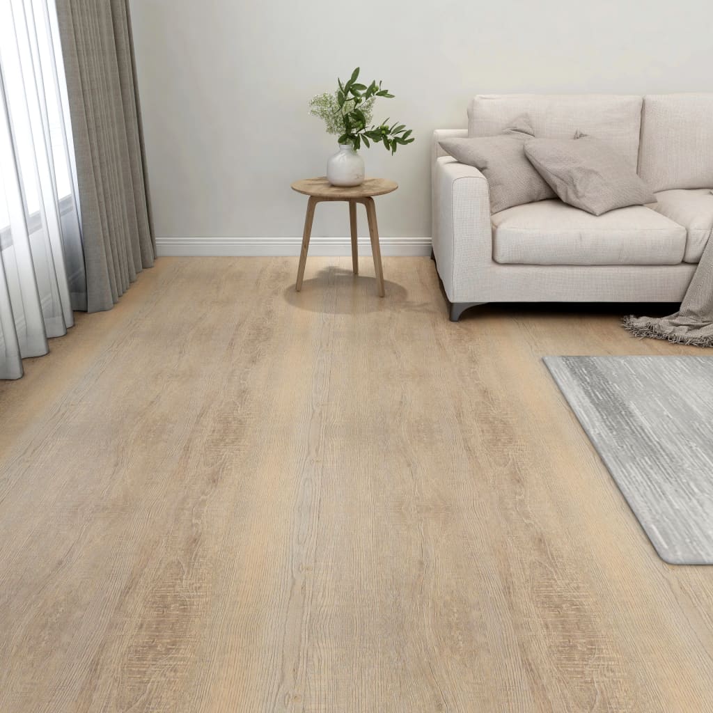 Vidaxl Floorboards auto-adhésif 55 ST 5.11 m² PVC Brown